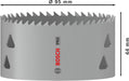 BOSCH PRO Multi Material testera za otvore, 95 mm, sa navojem - Testera za otvore T MM B 95mm (2608901532) Madras doo Beograd Madras doo Beograd