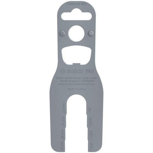 BOSCH PRO Multi Spanner, 22–27 mm - Viljuškasti ključ Xlock_adaptGWS_27/22 (2608000853) Power Tools BOSCH Madras doo Beograd