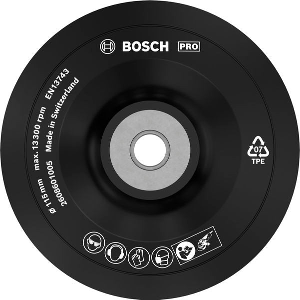 BOSCH PRO nosač, meki, 115 mm, M14 - Brusni disk 115mm,1x (2608601005) Madras doo Beograd Madras doo Beograd