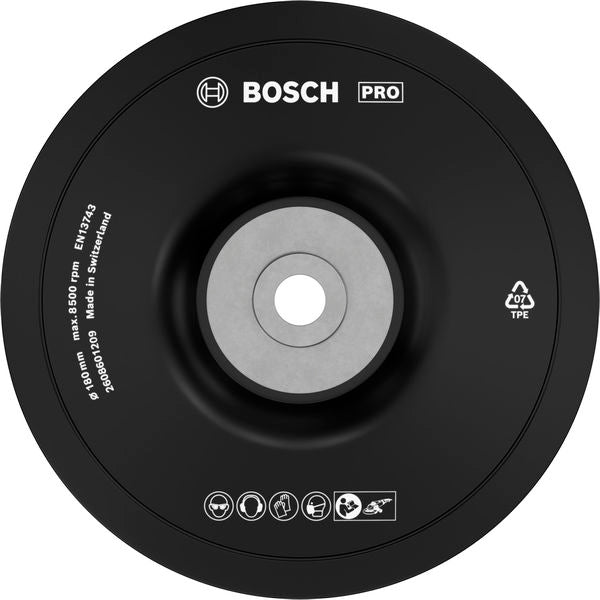 BOSCH PRO nosač, meki, 180 mm, M14 - Potporni tanjir Ø 180 mm (2608601209) Power Tools BOSCH Madras doo Beograd