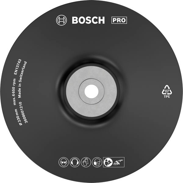 BOSCH PRO nosač, meki, 230 mm, M14 - Potporni tanjir Ø 230 mm (2608601210) Power Tools BOSCH Madras doo Beograd