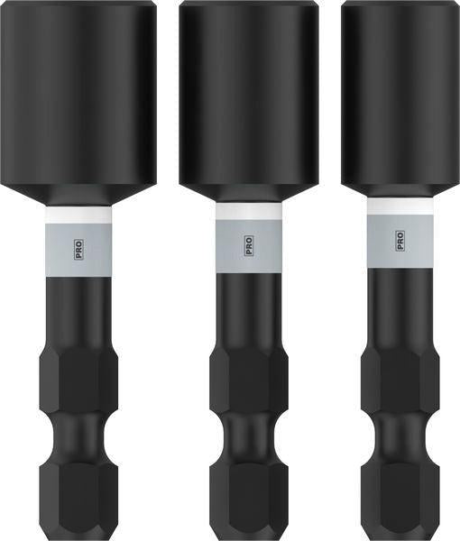 BOSCH PRO Nutsetter Impact, 1/4 " x 50 mm, 5/16 " x 50 mm, 3/8 " x 50 mm, 3 kom. - (2608521U65) Madras doo Beograd Madras doo Beograd