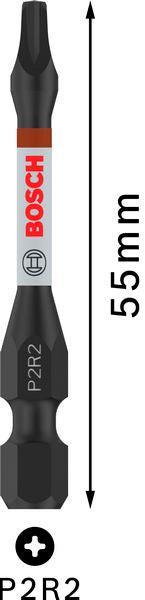 BOSCH PRO P2R2 Impact nastavak, 55 mm, 5 kom. - Umetak uvrtača PRO P2R2 Impact (2608522527) Madras doo Beograd Madras doo Beograd