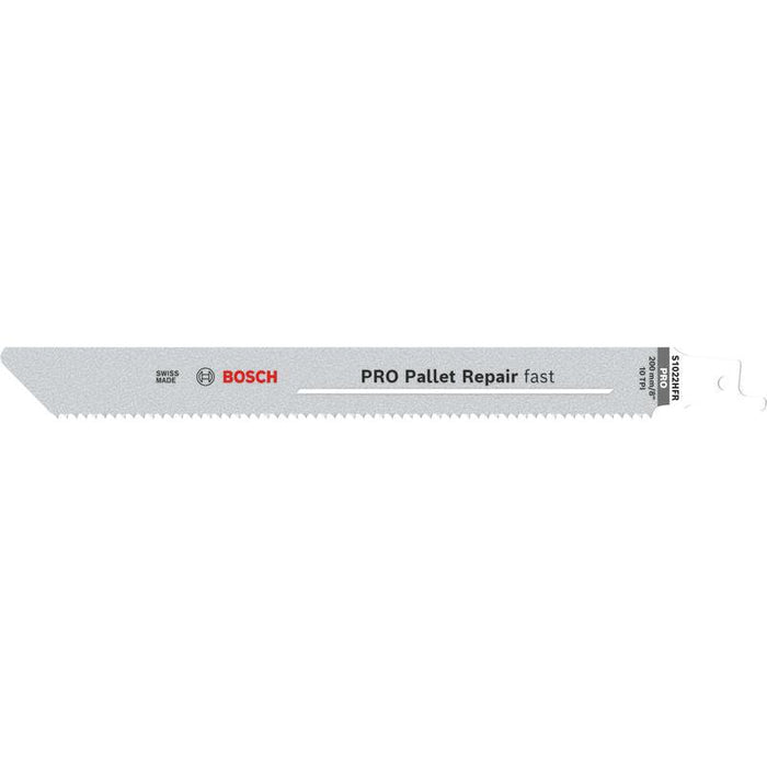 BOSCH PRO Pallet Repair fast S1022HFR list testere, 0,9×19×200 mm, 100 kom. - List sablja testere RBP S1022HFR 100PC (2608659062) Madras doo Beograd Madras doo Beograd