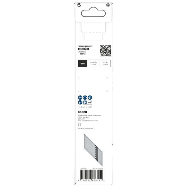 BOSCH PRO Pallet Repair fast S1022HFR list testere, 0,9×19×200 mm, 5 kom. - List sablja testere RBP S1022HFR 5PC (2608659061) Madras doo Beograd Madras doo Beograd