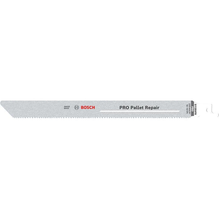 BOSCH PRO Pallet Repair S1135VFR list testere, 1,25×19×225 mm, 100 kom. - List sablja testere RBP-100ER S 1135 VFR (2608659009) Madras doo Beograd Madras doo Beograd