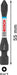 BOSCH PRO Phillips Impact nastavak, PH2, 55 mm, 15 kom. - Umetak uvrtača PRO PH2 Impact (2608522523) Madras doo Beograd Madras doo Beograd