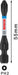 BOSCH PRO Phillips Impact nastavak, PH2, 55 mm, 5 kom. - Umetak uvrtača PRO PH2 Impact (2608522522) Madras doo Beograd Madras doo Beograd