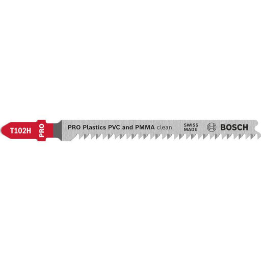 BOSCH PRO Plastics PVC clean T102H list ubodne testere, 100 mm, 3 kom. - Set listova testere RBP- 3ER T 102 H (2608667050) Madras doo Beograd Madras doo Beograd