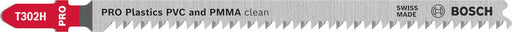 BOSCH PRO Plastics PVC clean T302H list ubodne testere, 132 mm, 5 kom. - Set listova testere RBP- 5ER T 302 H (2608667053) Madras doo Beograd Madras doo Beograd