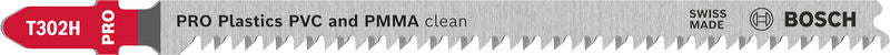 BOSCH PRO Plastics PVC clean T302H list ubodne testere, 132 mm, 5 kom. - Set listova testere RBP- 5ER T 302 H (2608667053) Madras doo Beograd Madras doo Beograd