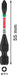 BOSCH PRO Pozidriv Impact nastavak, PZ1, 55 mm, 2 kom. - Umetak uvrtača PRO PZ1 Impact (2608522543) Madras doo Beograd Madras doo Beograd