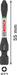 BOSCH PRO Pozidriv Impact nastavak, PZ2, 55 mm, 15 kom. - Umetak uvrtača PRO PZ2 Impact (2608522546) Madras doo Beograd Madras doo Beograd