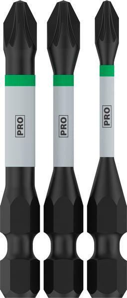 BOSCH PRO PZ Impact nastavci, PZ1, PZ2, PZ3, 55 mm, 3 kom. - Umetak uvrtača PRO PZ Impact Set (2608521U57) Madras doo Beograd Madras doo Beograd
