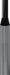 BOSCH PRO ravno glodalo, dva žleba, Ø 1/16″ x L 31/64″, prihvat 1/4″ - Glodalo za žljebove 6,35x4,8x51 (2608628428) Madras doo Beograd Madras doo Beograd