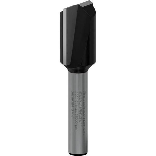 BOSCH PRO ravno glodalo, dva žleba, Ø 1/2×L 49/64", prihvat 1/4" - Glodalo za žljebove 6,35x12,7x51 (2608628413) Madras doo Beograd Madras doo Beograd