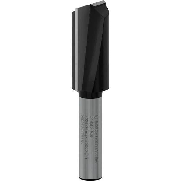 BOSCH PRO ravno glodalo, dva žleba, Ø 14×L 30, prihvat 8 mm - Glodalo za poluok. kanale Straight Bit (2608629678) Madras doo Beograd Madras doo Beograd