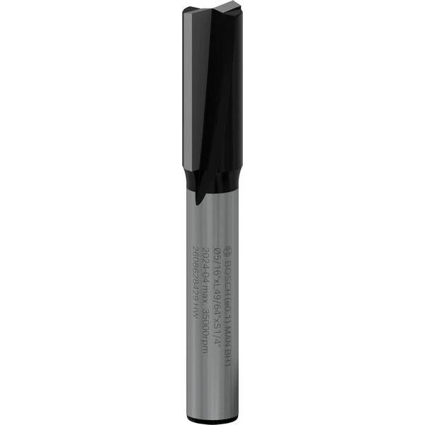 BOSCH PRO ravno glodalo, dva žleba, Ø 5/16×L 49/64", prihvat 1/4" - Glodalo za žljebove 6,35x8x51 (2608628429) Madras doo Beograd Madras doo Beograd