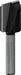 BOSCH PRO ravno glodalo, dva žleba, Ø 5/8×L 49/64", prihvat 1/4" - Glodalo za poluok. kanale Straight Bit (2608629688) Madras doo Beograd Madras doo Beograd