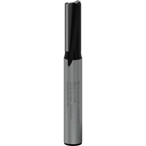 BOSCH PRO ravno glodalo, dva žleba, Ø 6×L 15,7, prihvat 6 mm - Glodalo za žljebove 6x19x51 (2608628440) Madras doo Beograd Madras doo Beograd