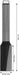 BOSCH PRO ravno glodalo, dva žleba, Ø 9,5×L 19,6, prihvat 6 mm - Glodalo za žljebove 6x9,5x51 (2608628442) Madras doo Beograd Madras doo Beograd