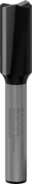 BOSCH PRO ravno glodalo, dva žleba, Ø 9,5×L 19,6, prihvat 6 mm - Glodalo za žljebove 6x9,5x51 (2608628442) Madras doo Beograd Madras doo Beograd