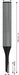 BOSCH PRO ravno glodalo, jedan žleb, Ø 1/8″ x L 19/64″, prihvat 1/4″ - Glodalo za žljebove 6,35x3,2x51 (2608628427) Madras doo Beograd Madras doo Beograd