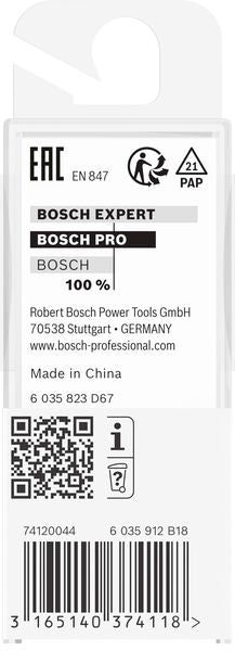 BOSCH PRO ravno glodalo, jedan žleb, Ø 3,2×L 7,7, prihvat 6 mm - Glodalo za žljebove 6x3,2x51 (2608628438) Madras doo Beograd Madras doo Beograd