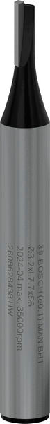 BOSCH PRO ravno glodalo, jedan žleb, Ø 3,2×L 7,7, prihvat 6 mm - Glodalo za žljebove 6x3,2x51 (2608628438) Madras doo Beograd Madras doo Beograd