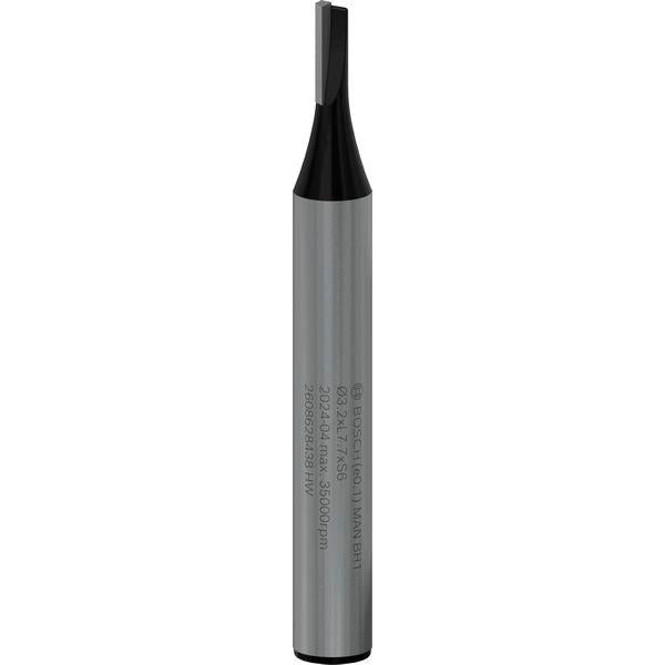 BOSCH PRO ravno glodalo, jedan žleb, Ø 3,2×L 7,7, prihvat 6 mm - Glodalo za žljebove 6x3,2x51 (2608628438) Madras doo Beograd Madras doo Beograd