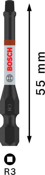 BOSCH PRO Robertson Impact nastavak, R3, 55 mm, 2 kom. - Umetak uvrtača PRO R3 Impact (2608522552) Madras doo Beograd Madras doo Beograd