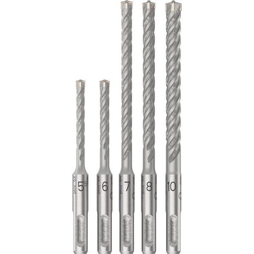 BOSCH PRO SDS plus-5X set burgija za udarne bušilice, 5.5/6/7/8/10 mm, 5 kom. - Burgija čekić SDS-plus (2608837138) Power Tools BOSCH Madras doo Beograd