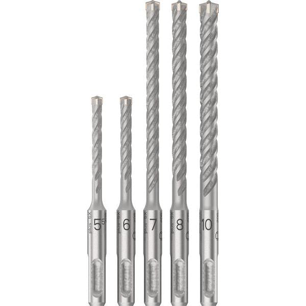 BOSCH PRO SDS plus-5X set burgija za udarne bušilice, 5.5/6/7/8/10 mm, 5 kom. - Burgija čekić SDS-plus (2608837138) Power Tools BOSCH Madras doo Beograd