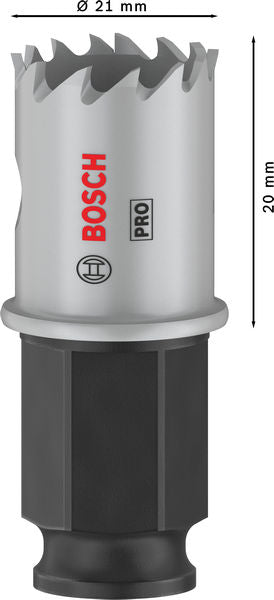 BOSCH PRO Sheet Metal PC Plus testera za otvore, 21 mm - Testera za otvore P SM B 21mm (2608594441) Power Tools BOSCH Madras doo Beograd
