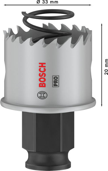 BOSCH PRO Sheet Metal PC Plus testera za otvore, 33 mm - Testera za otvore P SM B 33mm (2608594448) Power Tools BOSCH Madras doo Beograd