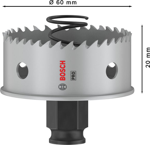 BOSCH PRO Sheet Metal PC Plus testera za otvore, 60 mm - Testera za otvore P SM B 60mm (2608594458) Power Tools BOSCH Madras doo Beograd