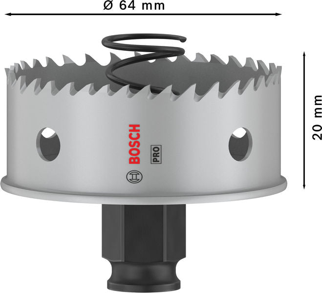 BOSCH PRO Sheet Metal PC Plus testera za otvore, 64 mm - Testera za otvore P SM B 64mm (2608594459) Power Tools BOSCH Madras doo Beograd