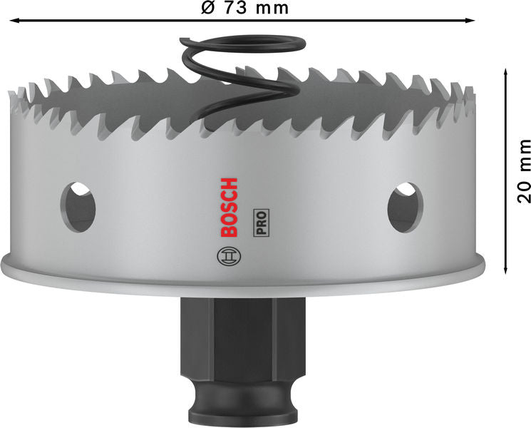 BOSCH PRO Sheet Metal PC Plus testera za otvore, 73 mm - Testera za otvore P SM B 73mm (2608594464) Power Tools BOSCH Madras doo Beograd