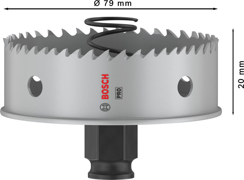 BOSCH PRO Sheet Metal PC Plus testera za otvore, 79 mm - Testera za otvore P SM B 79mm (2608594466) Power Tools BOSCH Madras doo Beograd