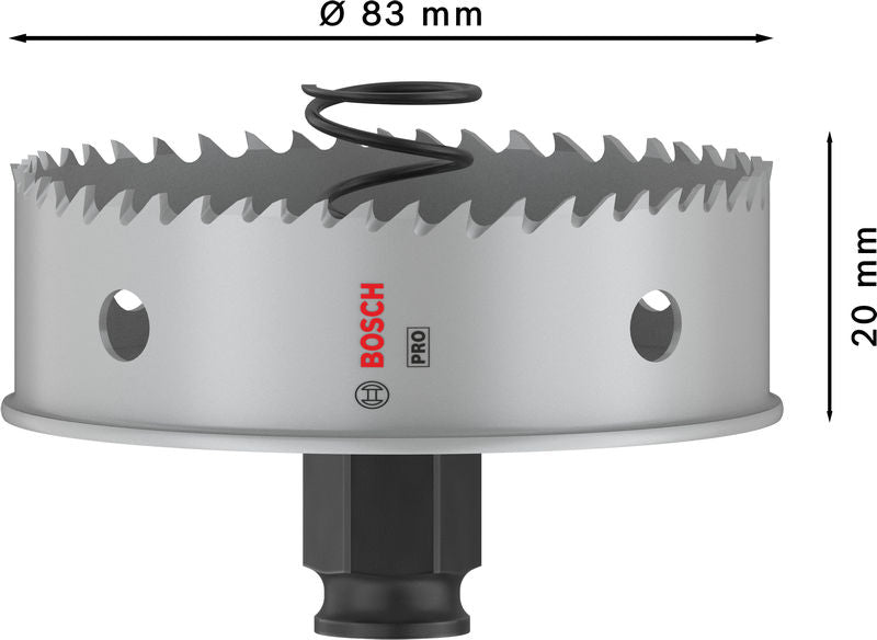 BOSCH PRO Sheet Metal PC Plus testera za otvore, 83 mm - Testera za otvore P SM B 83mm (2608594467) Power Tools BOSCH Madras doo Beograd