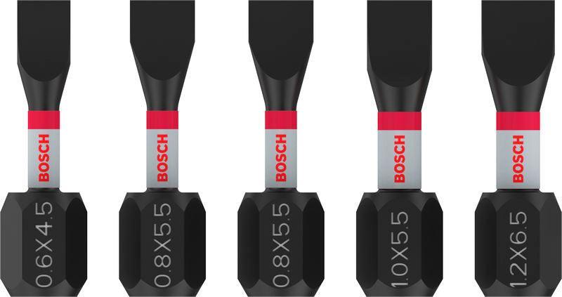 BOSCH PRO SL Impact nastavci, SL4.5, SL5.5 (×2), SL5.5, SL6.5, 25 mm, 5 kom. - Umetak uvrtača PRO SL Impact Set (2608521U60) Madras doo Beograd Madras doo Beograd