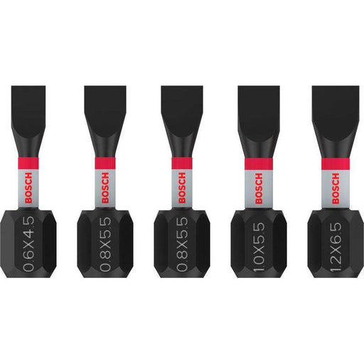 BOSCH PRO SL Impact nastavci, SL4.5, SL5.5 (×2), SL5.5, SL6.5, 25 mm, 5 kom. - Umetak uvrtača PRO SL Impact Set (2608521U60) Madras doo Beograd Madras doo Beograd