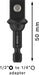 BOSCH PRO Socket Adapter sa priključkom sa kuglom, 1/2", 50 mm - (2608522564) Madras doo Beograd Madras doo Beograd