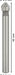 BOSCH PRO Soft Metal HSS upuštač, 6,3×45 mm, M3 - Konusni upuštač 6,3, M 3, 45 mm, 5 mm (2608597504) Power Tools BOSCH Madras doo Beograd