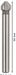 BOSCH PRO Soft Metal HSS upuštač, 8,3×50 mm, M4 - Konusni upuštač 8,3, M 4, 50 mm, 6 mm (2608597505) Power Tools BOSCH Madras doo Beograd