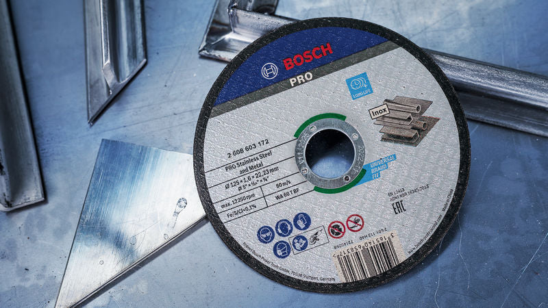 BOSCH PRO Stainless Steel and Metal rezna ploča, 125×1,6×22,23 mm - (2608619050) Madras doo Beograd Madras doo Beograd