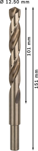 BOSCH PRO Stainless Steel HSS-Co spiralna burgija, 12,5×101×151 mm, 5 kom. - Bur.za metHSS-CoStandardLine12,5x101x151 (2608585904) Power Tools BOSCH Madras doo Beograd