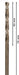 BOSCH PRO Stainless Steel HSS-Co spiralna burgija, 3,8×43×75 mm, 10 kom. - (2608588092) Power Tools BOSCH Madras doo Beograd