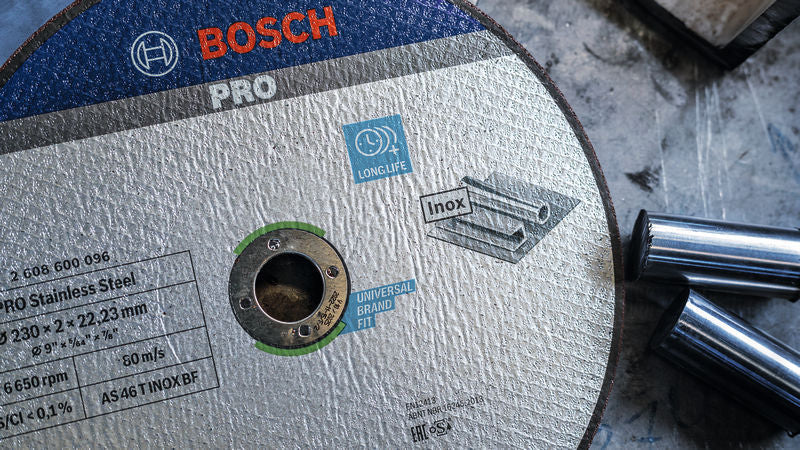 BOSCH PRO Stainless Steel rezna ploča, 180×3×22,23 mm - Rez.ploča ravna AS 30 S INOX BF,180,3 (2608600322) Madras doo Beograd Madras doo Beograd