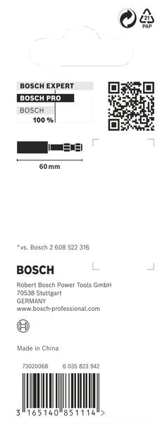 BOSCH PRO Standard držač nastavaka, 60 mm - (2608522321) Madras doo Beograd Madras doo Beograd